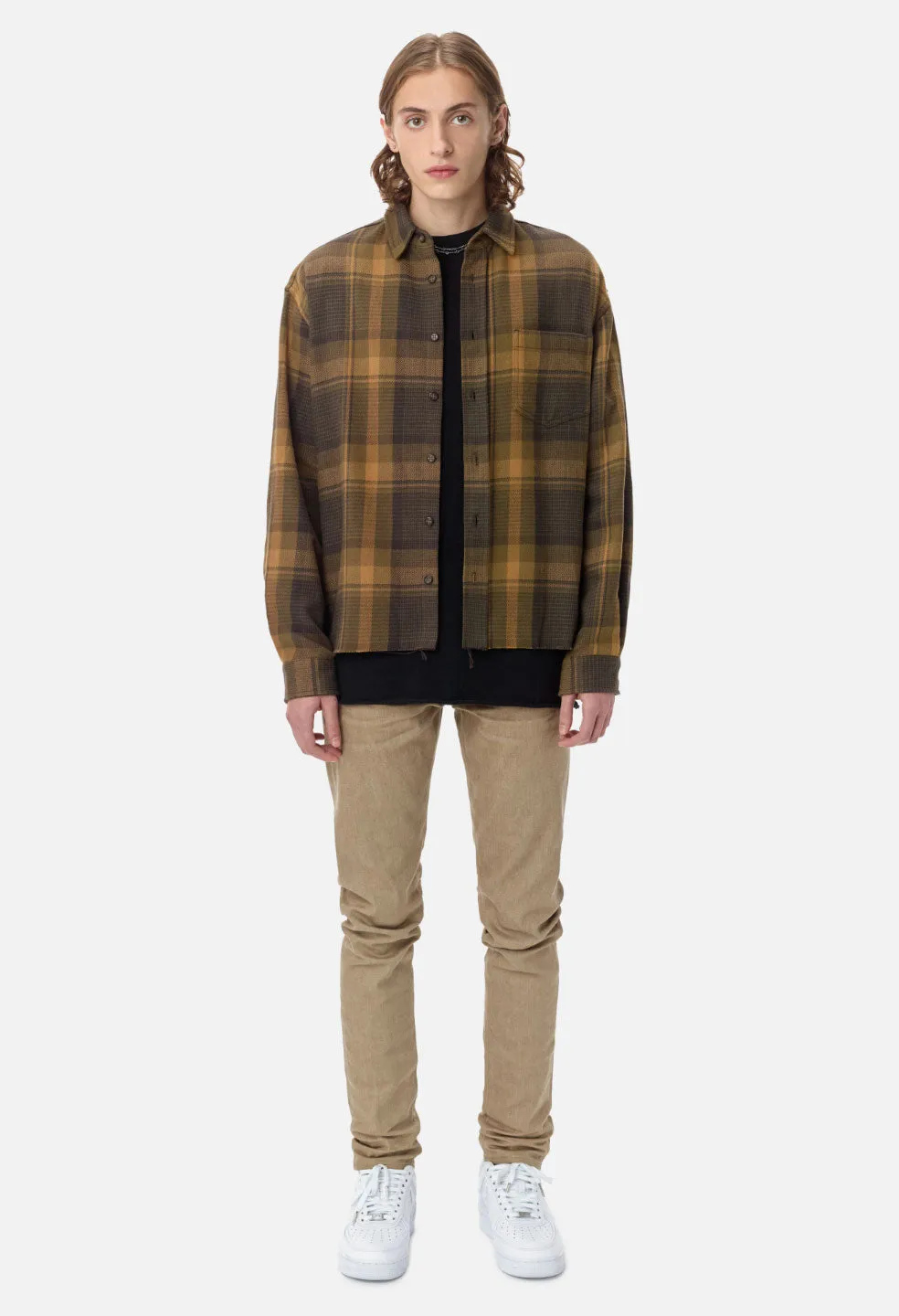 Hemi Oversized Shirt / Nova Plaid