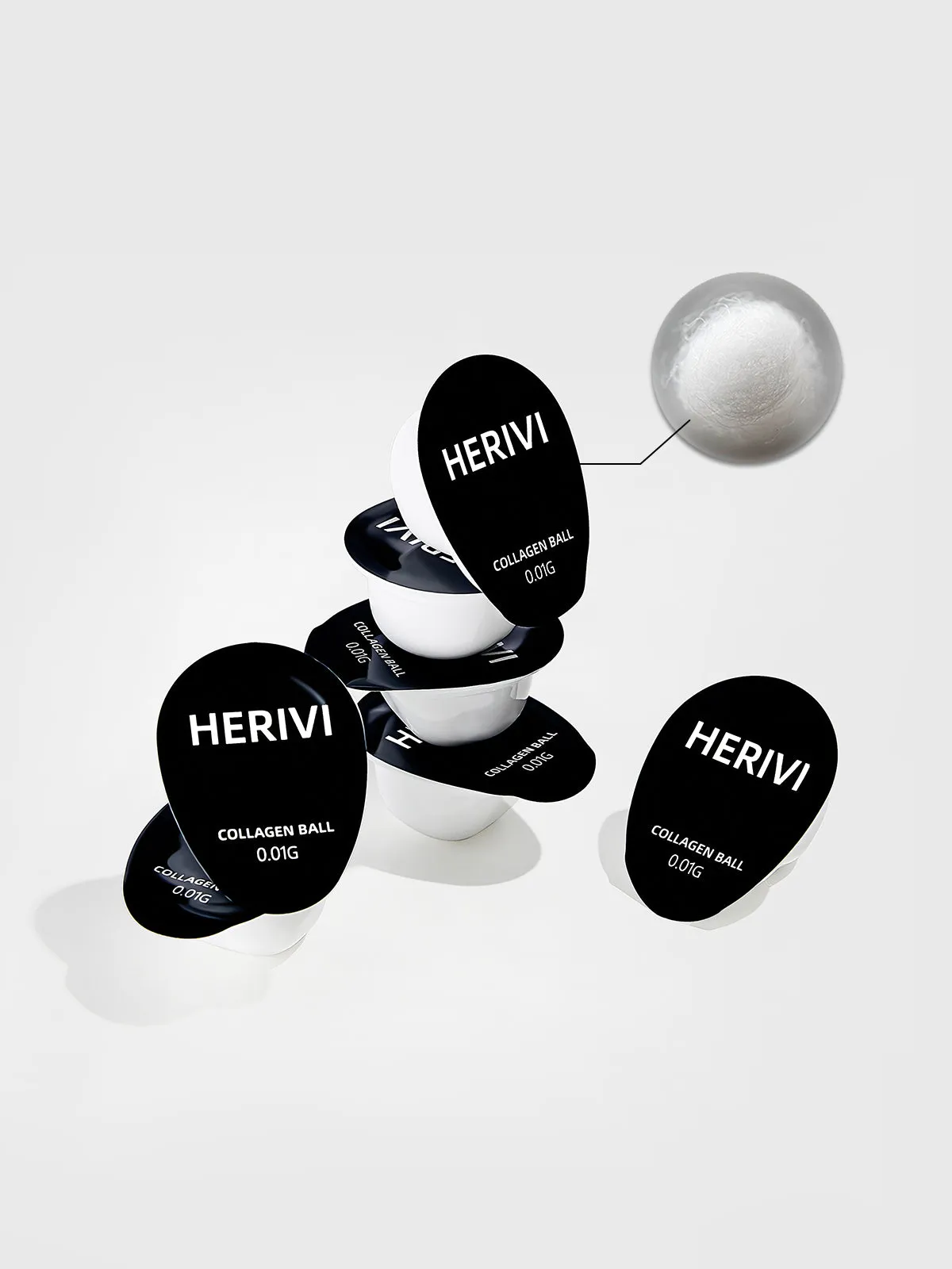 HERIVI 100% Collagen Ball Moisture Serum