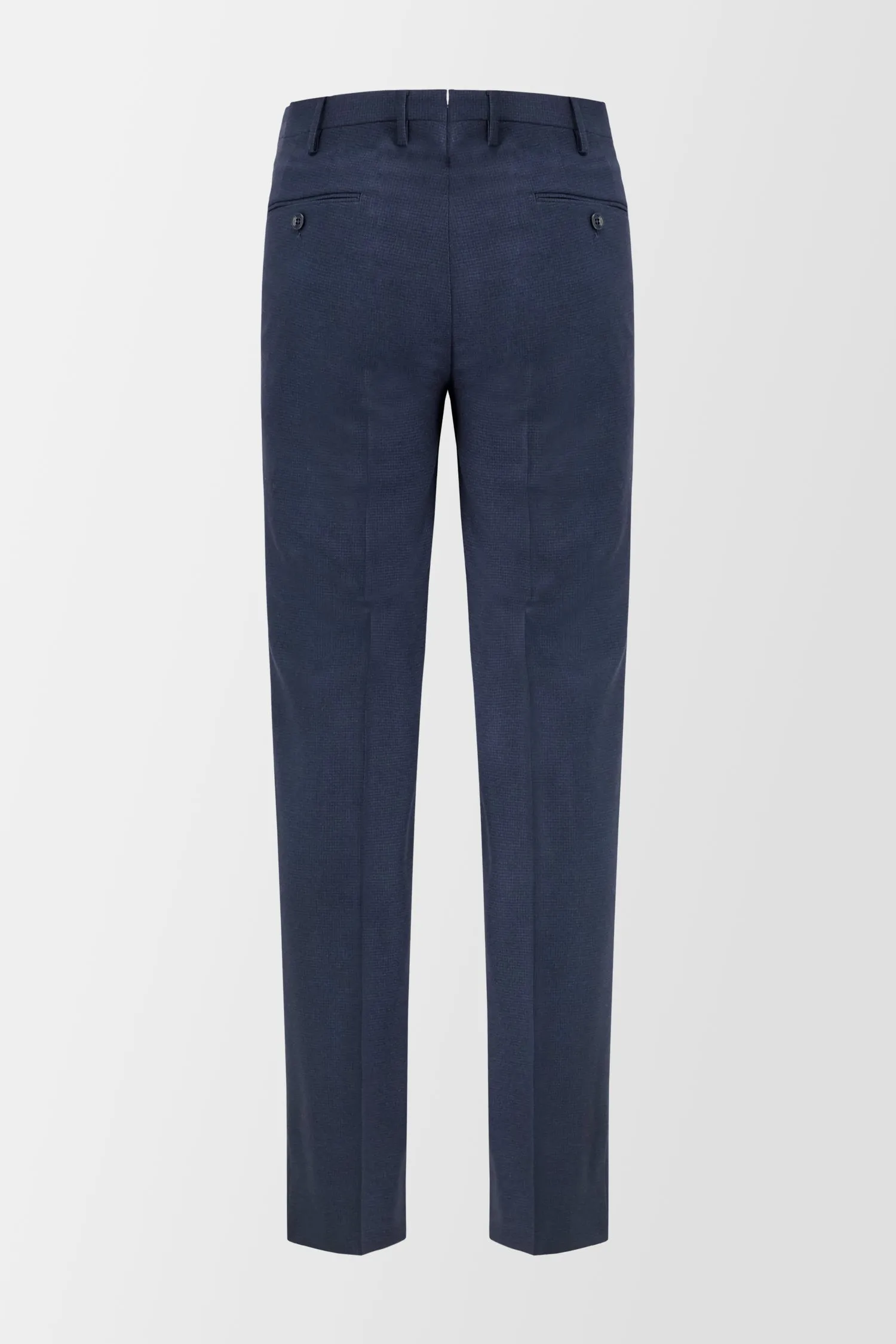 Incotex Navy Pattern Trousers