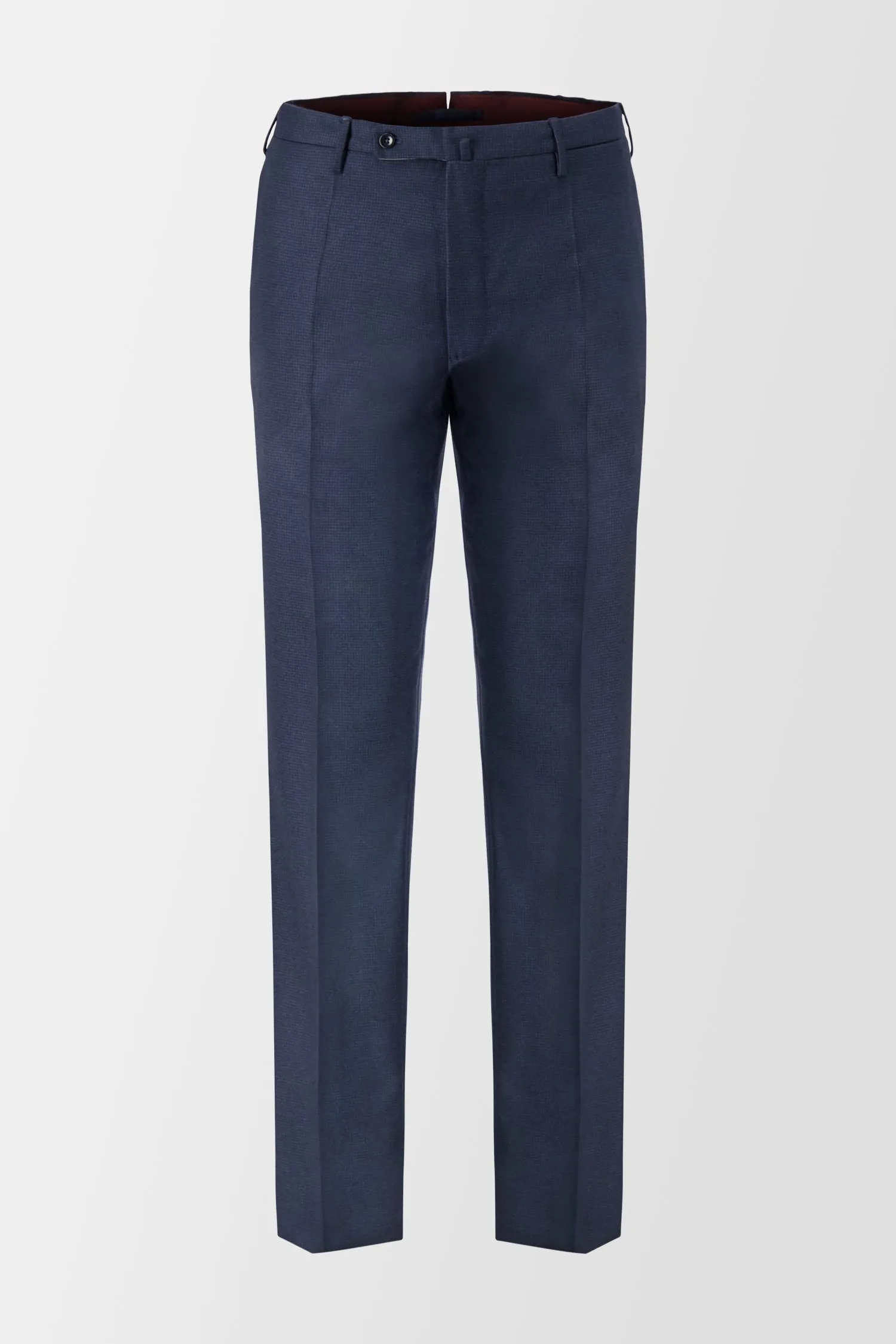 Incotex Navy Pattern Trousers