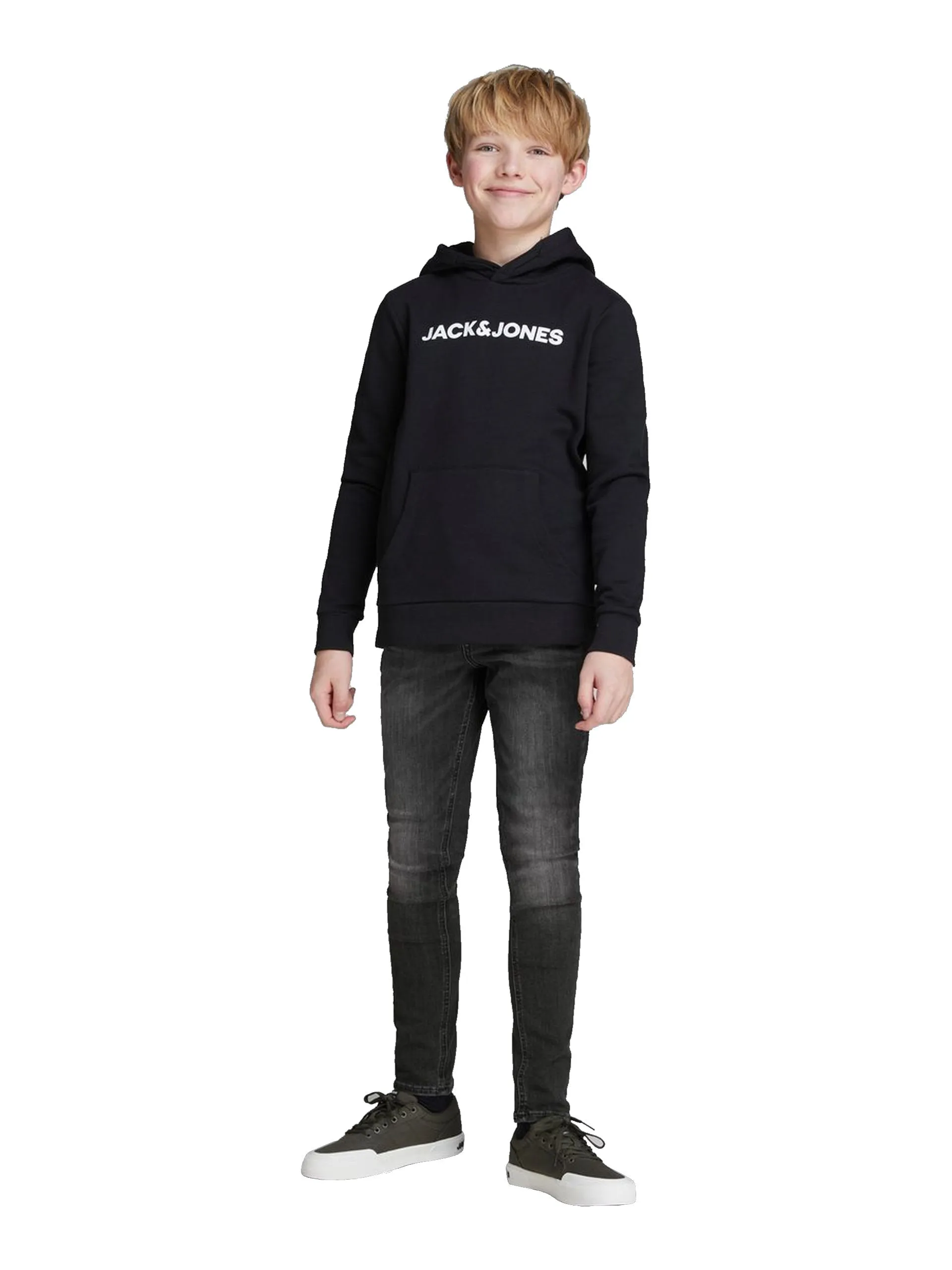 Jack & Jones Boys 'JJILIAM' Skinny Jeans