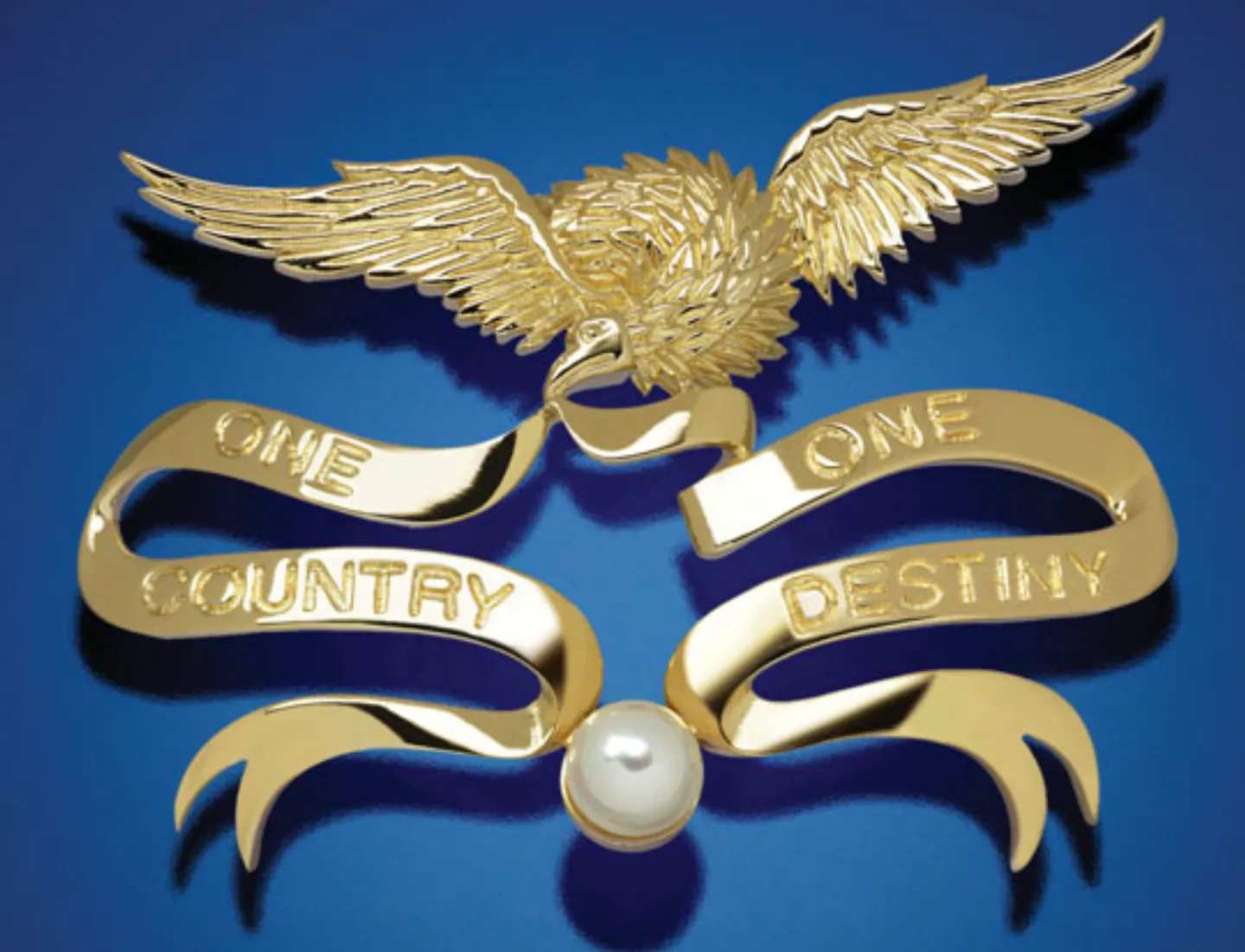 Lincoln Eagle Pin