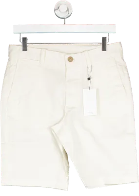 MANGO Cream Chino Bermuda Shorts BNWT W28