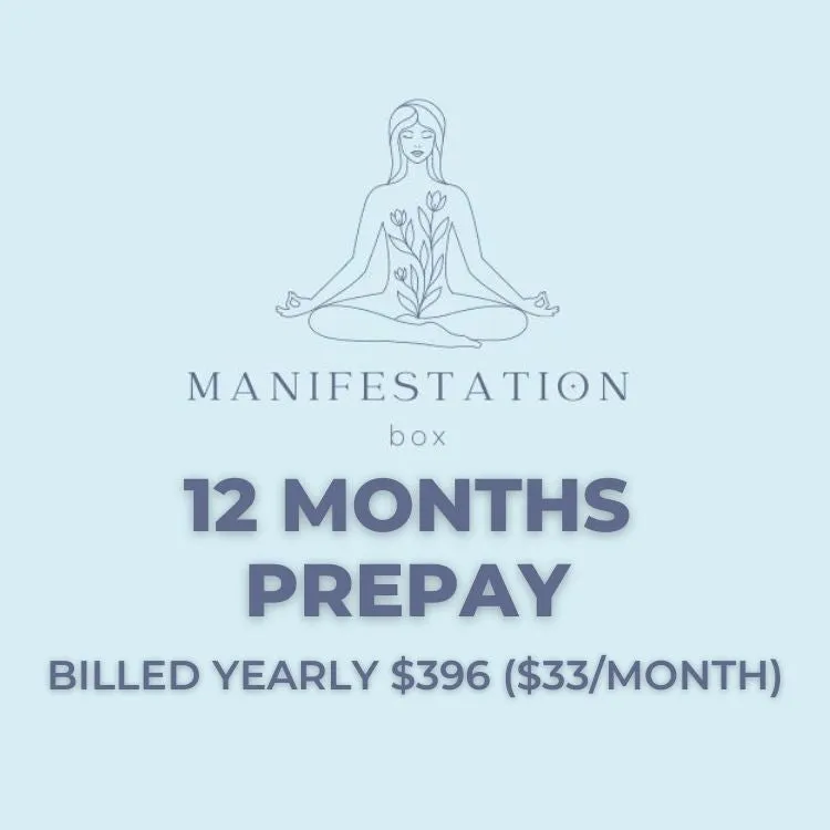 Manifestation Box - Yearly Prepay