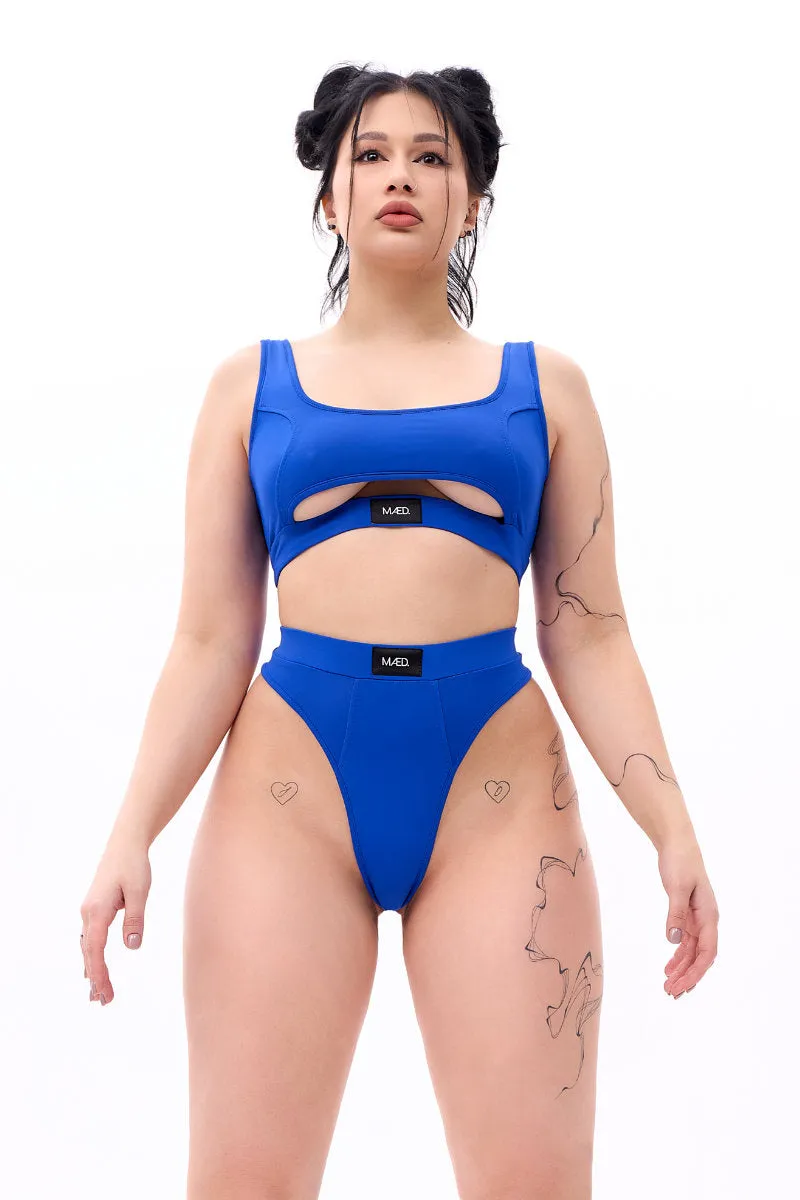 MD Offset Bottoms - Matte Electric Blue