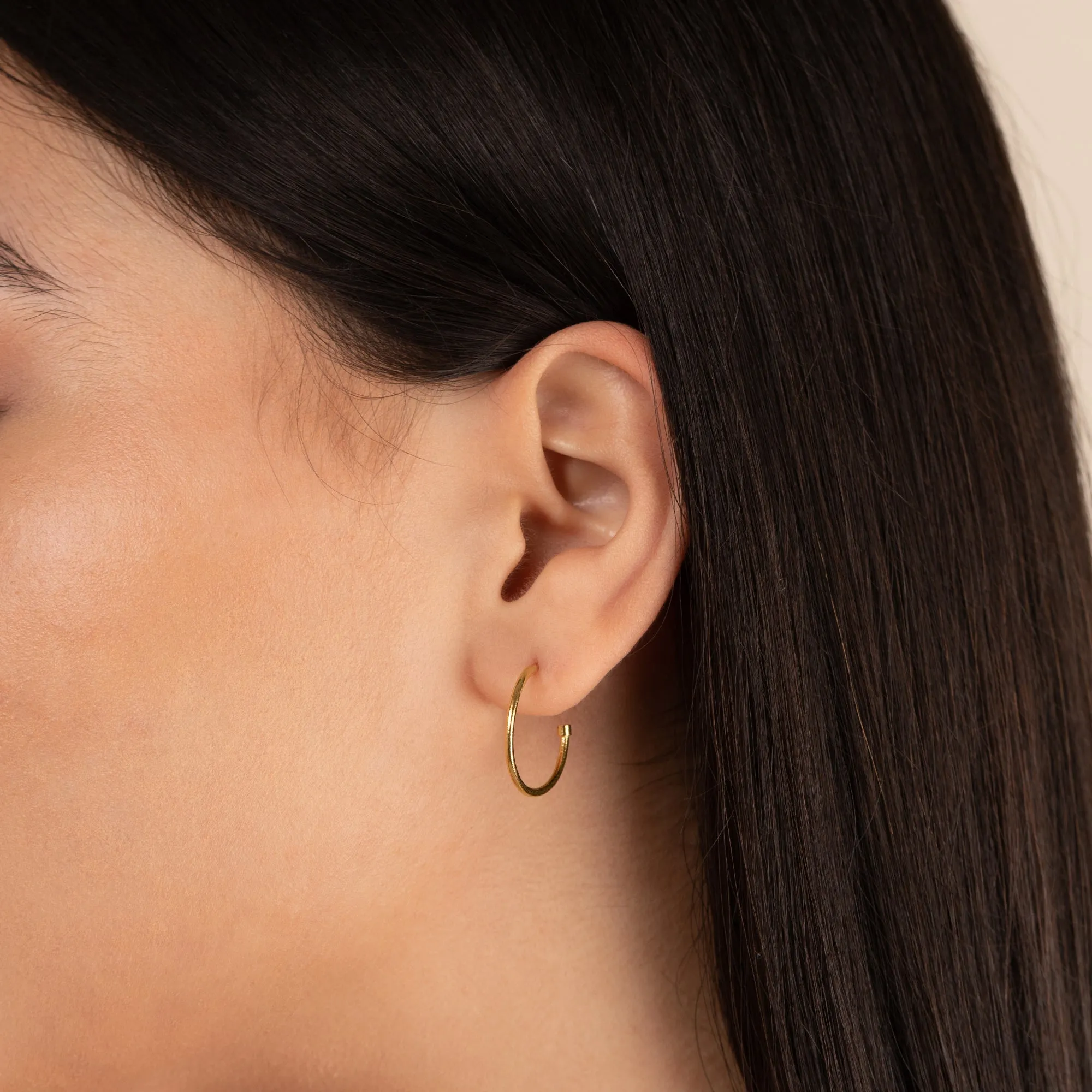 Medium Hoop Earrings