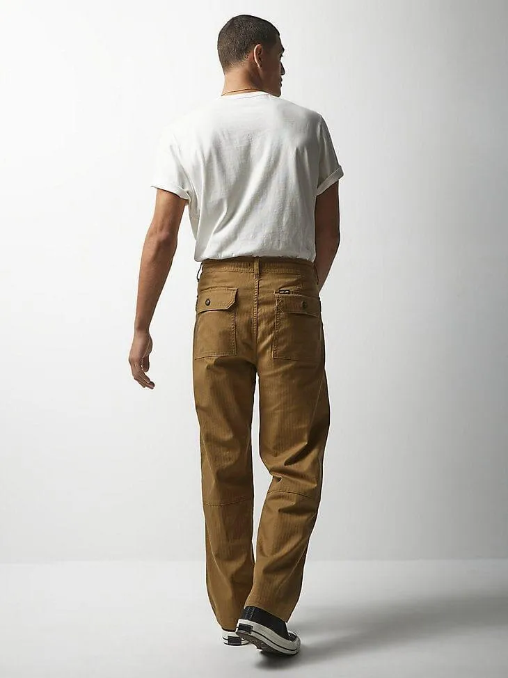 MEN'S LEE X THE BROOKLYN CIRCUS Drawstring Supply Pant in Dark Khaki