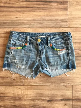 Mora Upcycled Denim Shorts