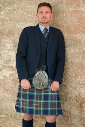 Navy crail kilt outfit