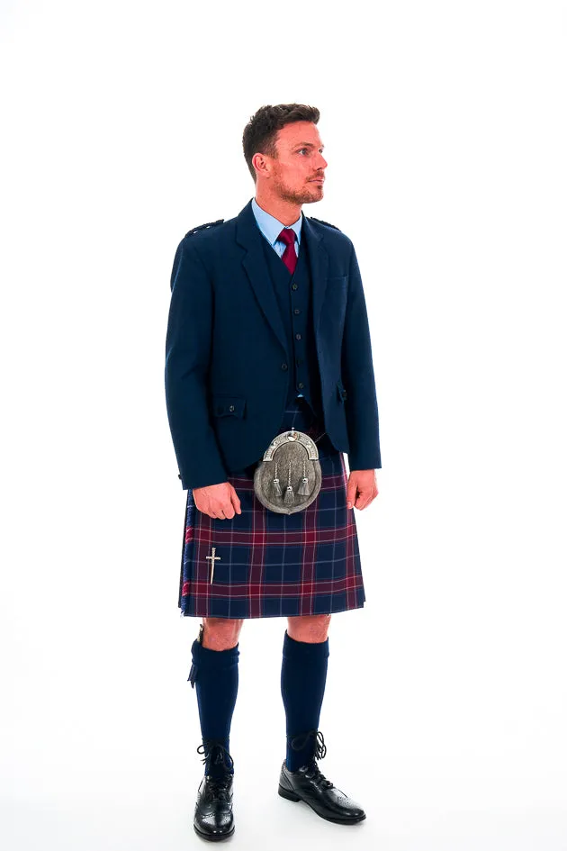 Navy crail kilt outfit