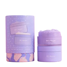 NCLA BEAUTY | Birthday Cake Body Scrub   Body Butter Gift Set