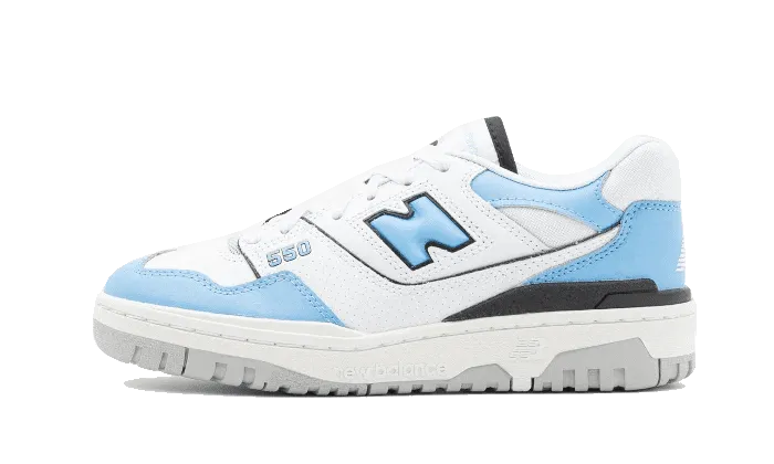 New Balance 550 White Carolina Blue