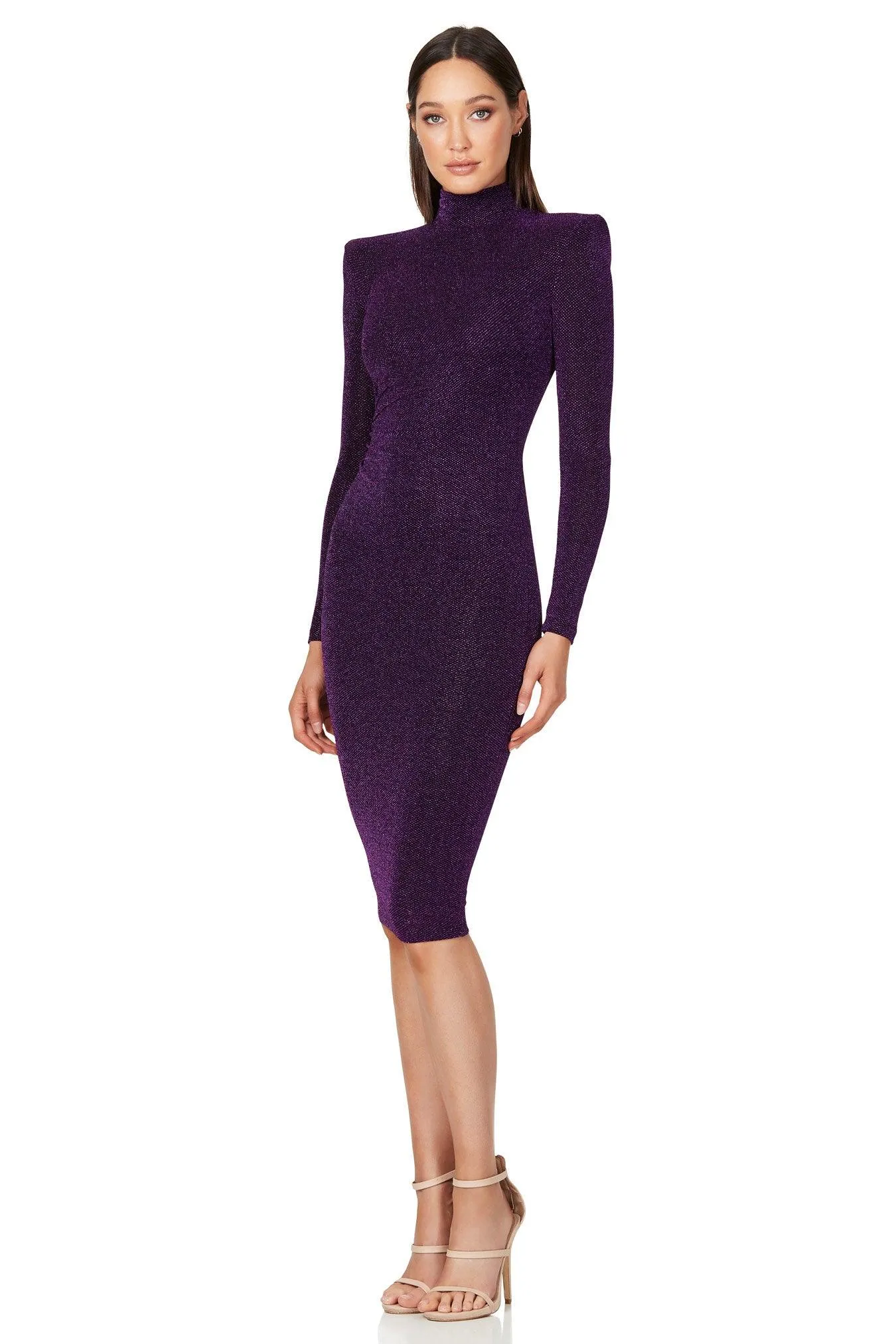 Nookie Nova Midi Dress - Purple