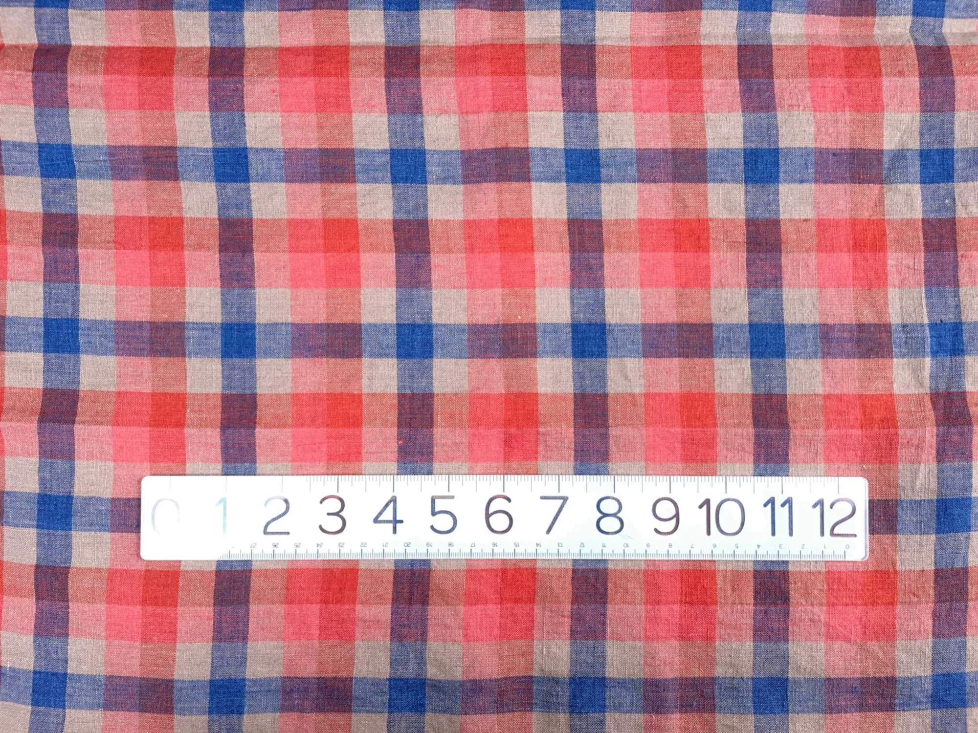 Nova Linen Gingham Fabric