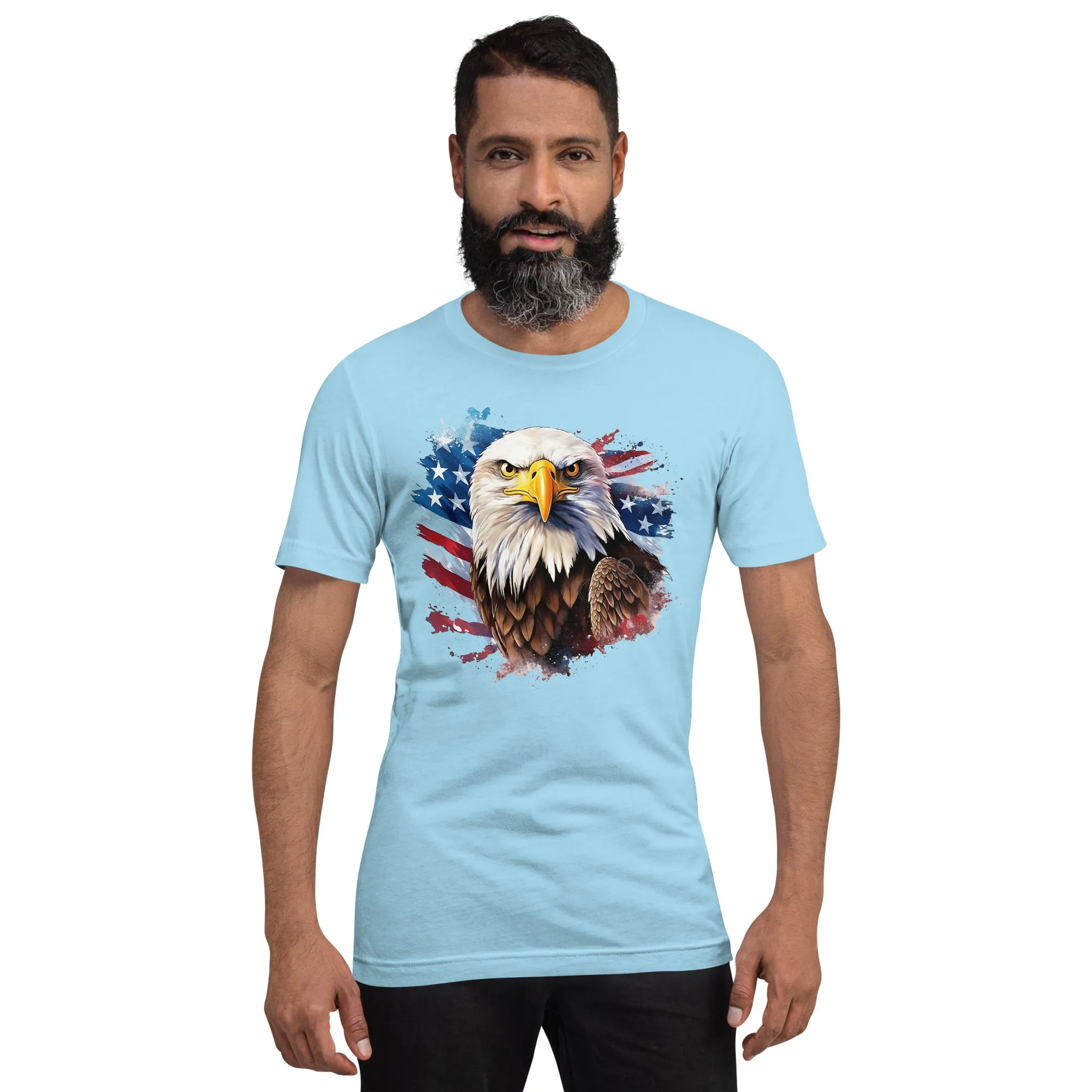 Patriotic American Eagle T-shirt