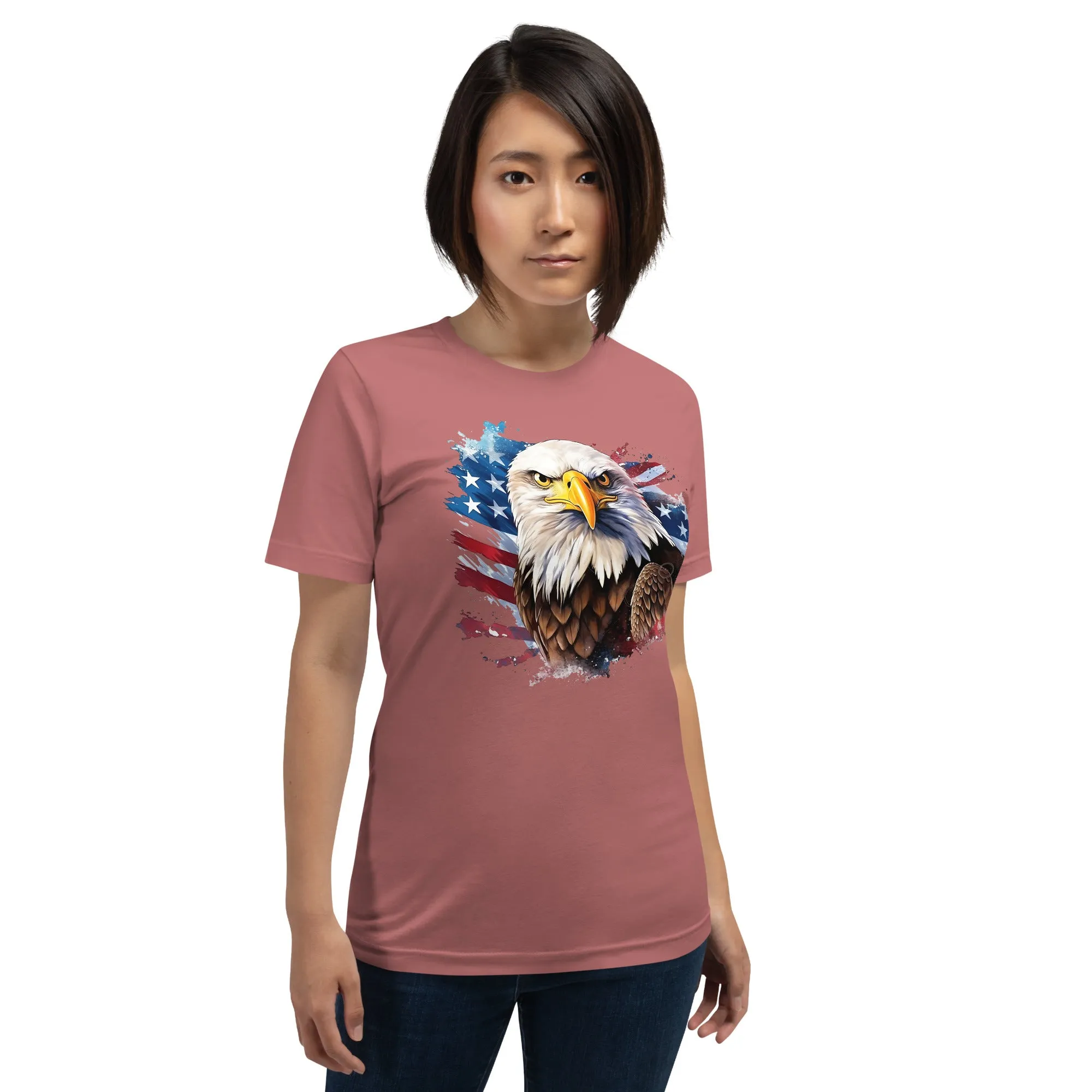 Patriotic American Eagle T-shirt