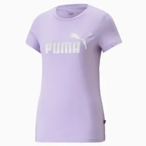 Womens Puma Short Sleeve T-Shirt ESS  Nova Shine in Vivid Violet (Style 674448-25)