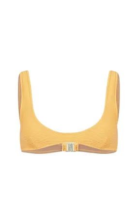 Signature Crop Bralette Top - Mango