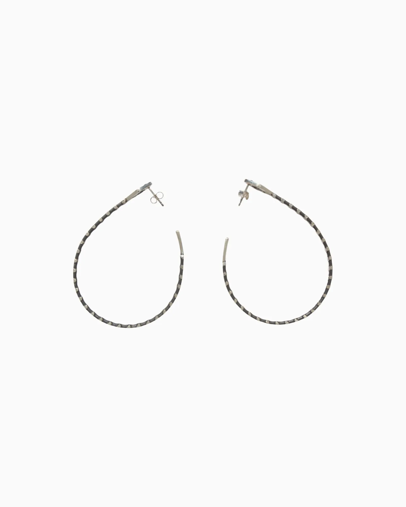 Silver earrings Naja #03