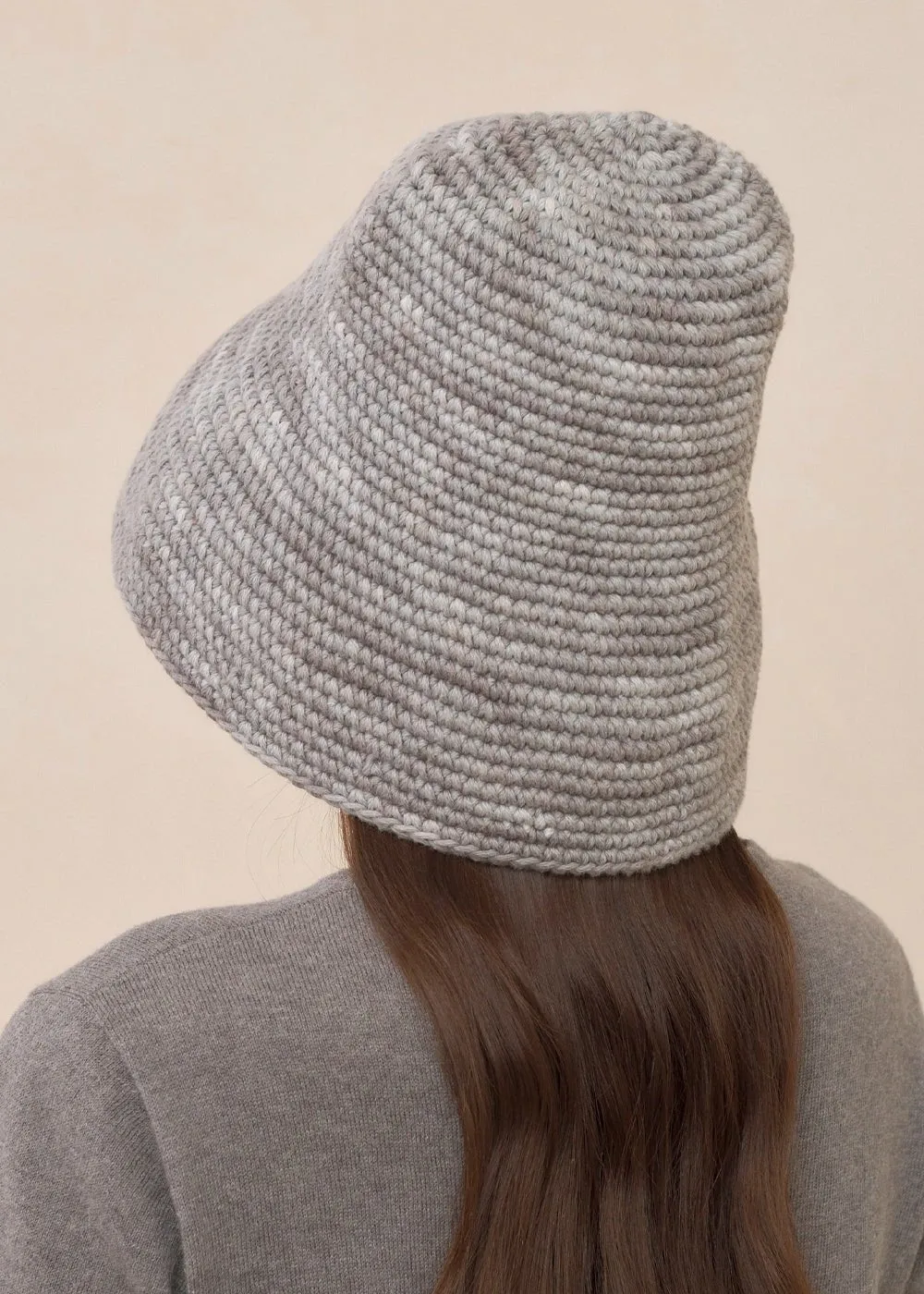 Slate Big Bell Hat