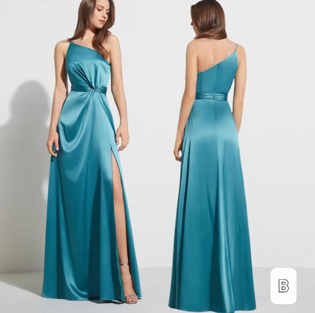 The Emily Bridesmaid Satin Series (Customisable)