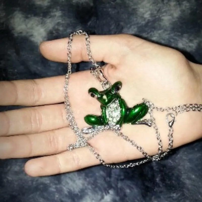 The Princess and the Frog Green Necklace