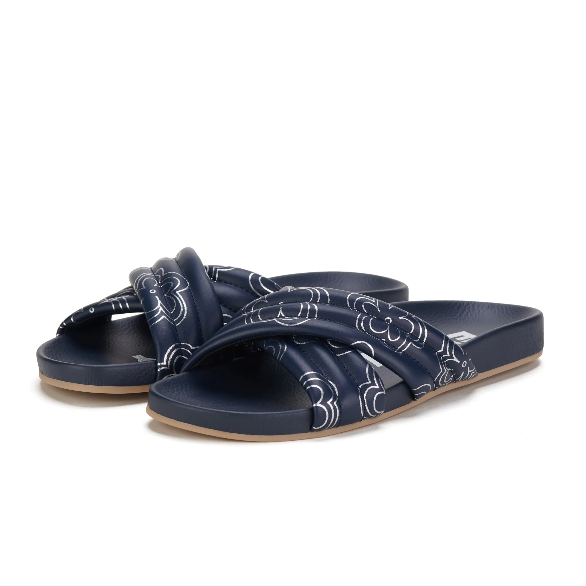 Tide Cross Padded Navy Daisies