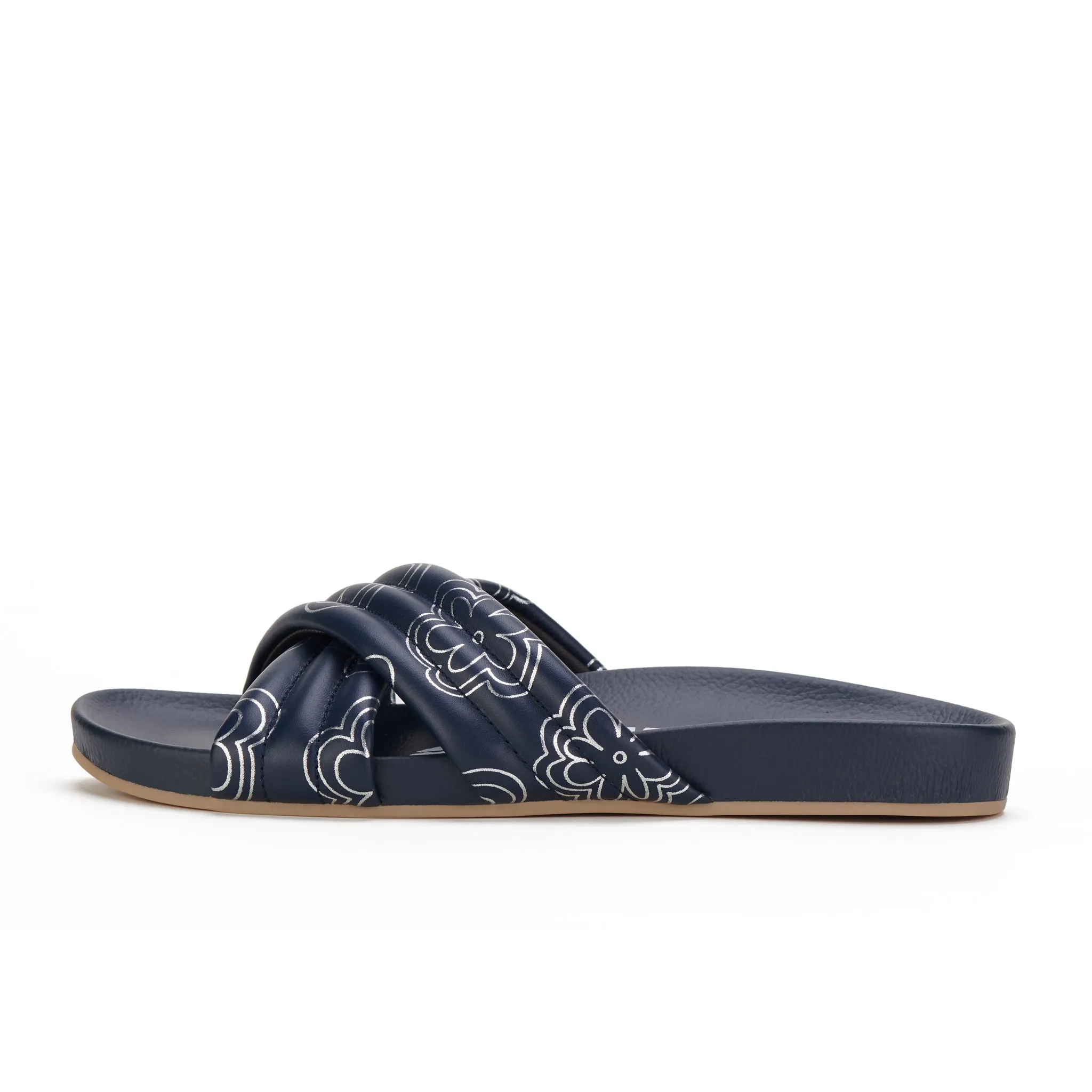 Tide Cross Padded Navy Daisies