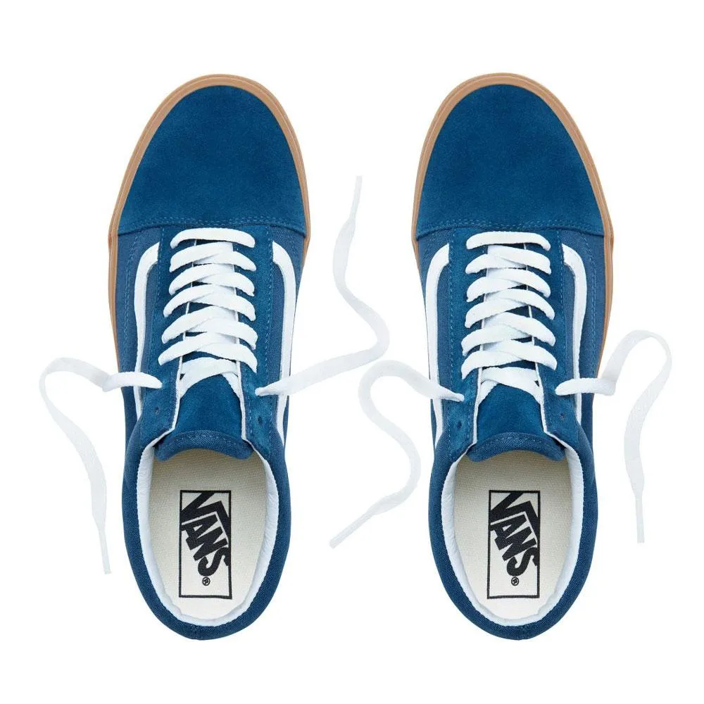 Vans Old Skool Trainers - Navy Reflecting Pond Gum