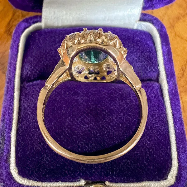 Victorian Emerald & Diamond Ring